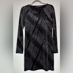 Black and Silver Dress